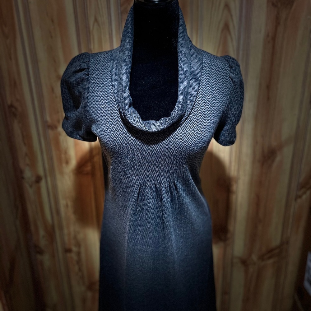❄️Calvin Klein Herringbone print NWOT dress❄️